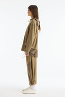 Hooded Basic Tracksuit Set