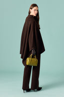 Collar Detail Wide Sleeve Knit Set with Trousers