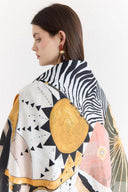 Samora Patterned Shoulder Shawl