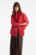 Samba Button-Down Pocket Detail Shirt