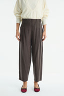 Relaxed Fit Cupro Trousers