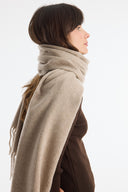 Soft-Textured Tasseled Shawl Scarf