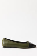 Mira Patent Detail Ballerina Flats