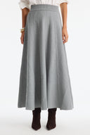 Knit Flared Skirt