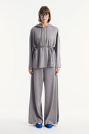 Zippered Comfortable Pants Set