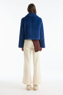 Goldfox Front-Tie Cropped Jacket