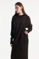 Aller Detail-Tie Knit Dress