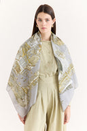 Samora Patterned Shoulder Shawl