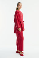 Benetti Belt Detail Trouser Set