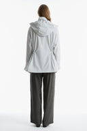 Belden Büzgülü Ekose Ceket