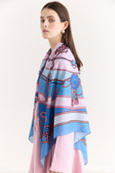 Samora Patterned Shoulder Shawl
