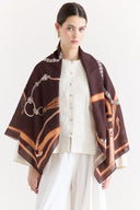 Samora Patterned Shoulder Shawl