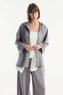 Zippered Comfortable Pants Set