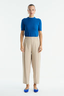 Relaxed Fit Cupro Trousers