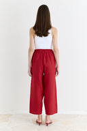 Straight-Fit Organic Linen Trousers