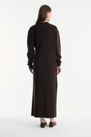 Side-Tie Detail Knit Dress