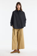 Samba Button-Down Pocket Detail Shirt