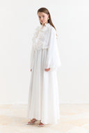 Dress with Frill Collar Detail