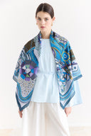 Samora Patterned Shoulder Shawl