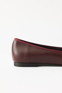Mira Patent Detail Ballerina Flats