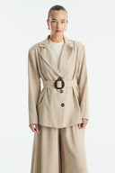 Benetti Jacket Button Detail Trouser Suit