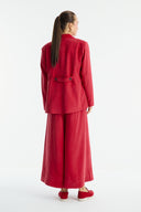 Benetti Button-Detail Jacket and Trousers Suit