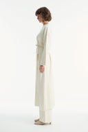 Basic Knit Co-ord Set with Slit Detail Trousers