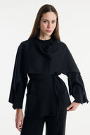 Knitted Scarf Sweater