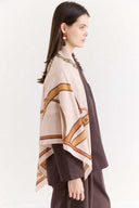 Samora Patterned Shoulder Shawl