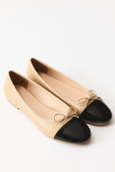 Mira Patent Detail Ballerina Flats