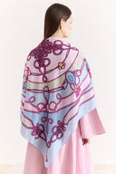 Samora Patterned Shoulder Shawl