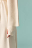Belted Basic Knit Dress