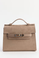 Knit Texture Zipper Detail Bag