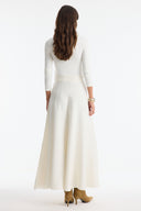 Knit Flared Skirt