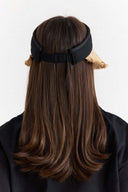 Tassel Detail Straw Visor Hat