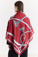 Samora Patterned Shoulder Shawl