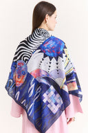 Samora Patterned Shoulder Shawl