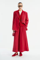 Benetti Button-Detail Jacket and Trousers Suit