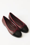 Mira Patent Detail Ballerina Flats