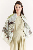 Samora Patterned Shoulder Shawl