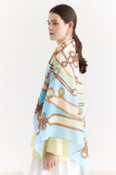 Samora Patterned Shoulder Shawl