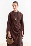 Tünel Detaylı Abaya