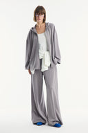 Zippered Comfortable Pants Set