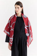 Samora Patterned Shoulder Shawl
