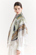 Samora Patterned Shoulder Shawl
