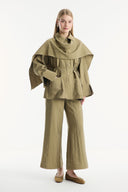 Shawl Collar Detailed Pant Suit