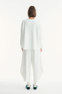 Stitched Detail Carrot-Fit Trouser Set
