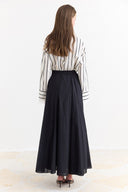 Voile Flared Skirt
