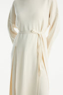 Basic Knit Co-ord Set with Slit Detail Trousers