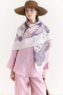 Samora Patterned Shoulder Shawl